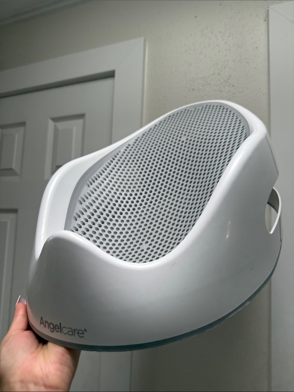 Angelcare White Baby Bath Support Seat